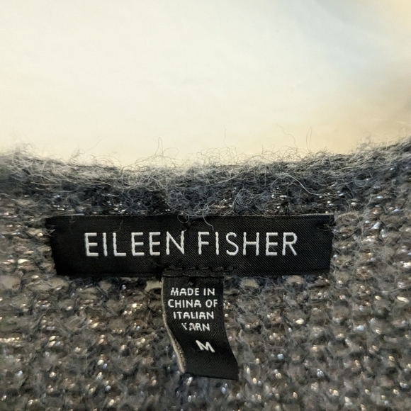 Eileen Fisher Metallic Sweater - Picture 2 of 4